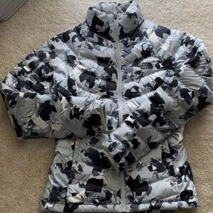 North Face Puffer 550 Down Jacket Coat large women's